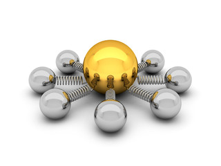 Social network - concept illustration