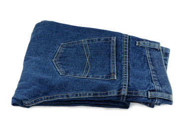 Liegende Jeans
