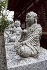 Fototapeta na wymiar Sitting Buddha statues