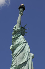 Fototapeta na wymiar Freiheitsstatue, Liberty Island, New York, USA