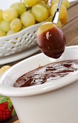 Cioccolato e frutta