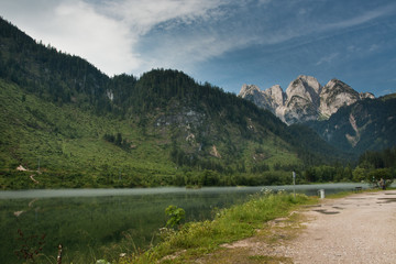 Donnerkogel Gosaukamm Mountains in Austria