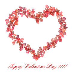 Obraz premium valentine's background