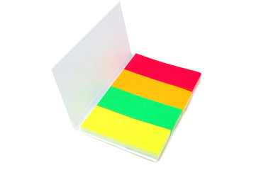 set of colored paper
