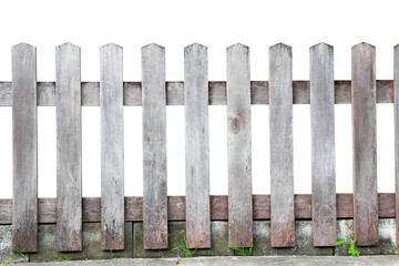Old wood fence - 37909047