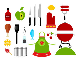 barbecue icons - 37910662
