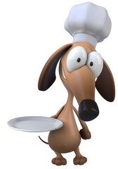 Chien chef