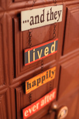happiness door sign