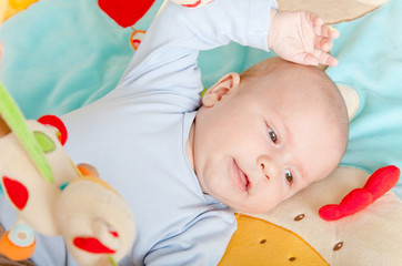 playing baby