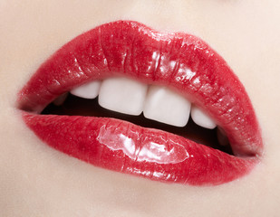 Obraz premium lips makeup