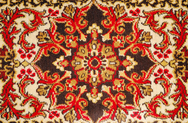 pattern wool carpet