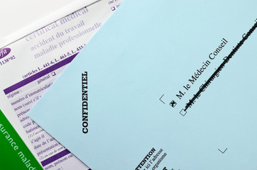 accident,maladie,feuille,soins,,travail,médical