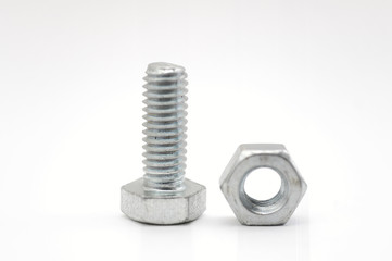 Schraube mit Mutter