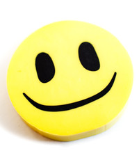 émoticône sourire jaune