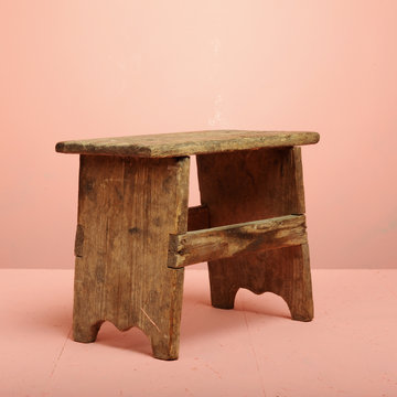 Mini Wood Stool