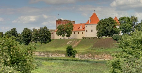 chateau en lettonie