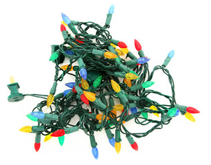 Tangled LED Christmas Lights - Powered by Adobe