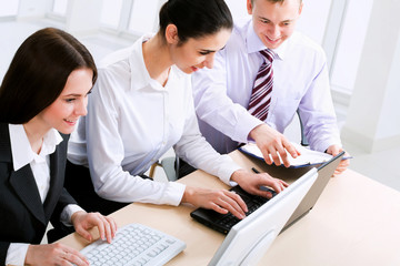 Fototapeta premium Business team