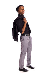 Naklejka premium Fashionable Young Man