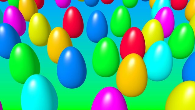 Bunte Ostereier Animation