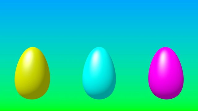 Bunte Ostereier Animation