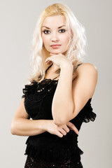 Fototapeta premium Beautiful blond woman