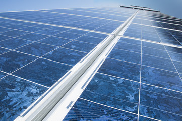 Solar photovoltaic panels