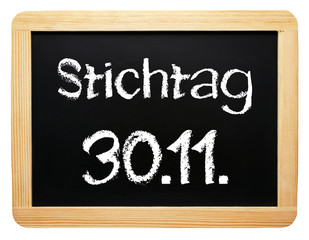 Obraz premium Stichtag 30.11.