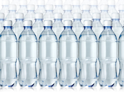 Bottles of water