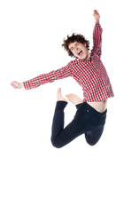 ambitious dynamic young man