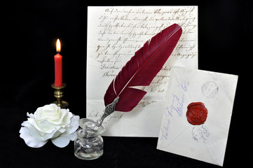 Der Brief - Stilleben