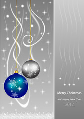 Merry Christmas Card  (vector)