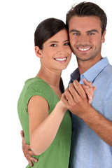Couple dancing together