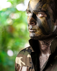 young soldier face © Krakenimages.com