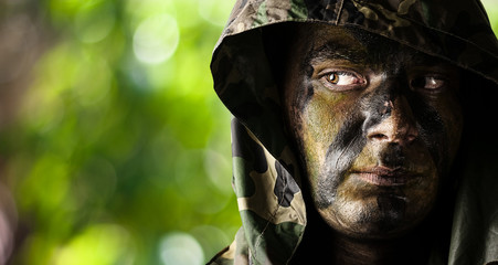 young soldier