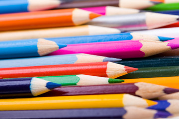Color pencils background