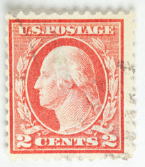 George Washington Postage Stamp - circa 1912-1914