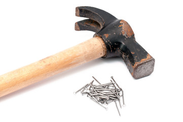 hammer and nails