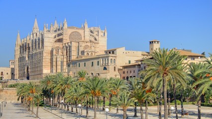 Fototapeta na wymiar Kościół w Palma de Mallorca
