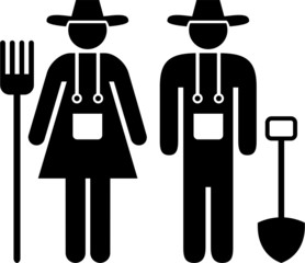 farmer pictogram