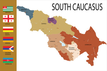 South caucasus.