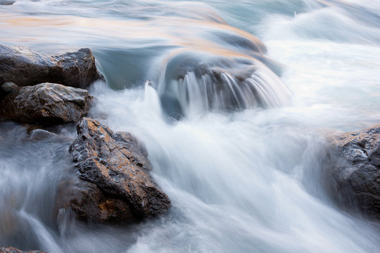 Rapids Over Rocks