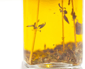 Easter chocolate eggs in the nest