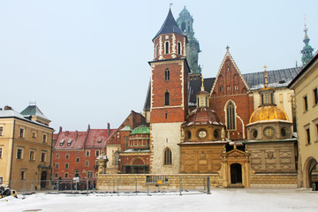 Wawel Cathedral in Krakow, Poland