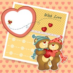Teddy bears with love