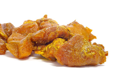 marinated chicken meat