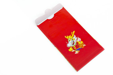 Chinese Red dragon Envelope