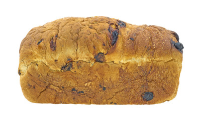 Raisin bread loaf