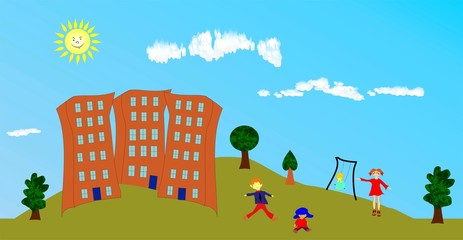 wesołe osiedle © klatki