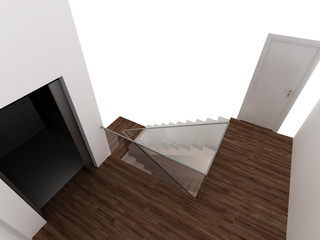 appartamento rendering 3d interni architettura progetto